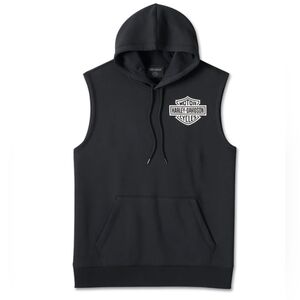 Harley Davidson Limited Edition Screamin Eagles Sleeveless Hoodie NWOT